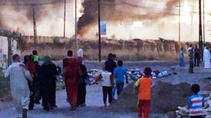 Ataques aéreos de Irak en Amerli acaban con 35 terroristas